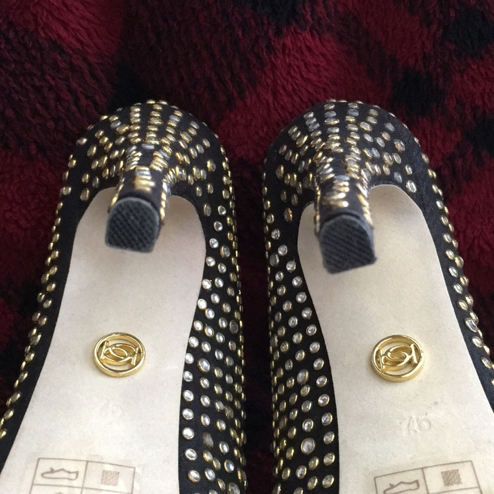 💎💎BEBE RHINESTONE 💎💎💎PLATFORM PUMPS💎💎💎💎💎 - Picture 4 of 6